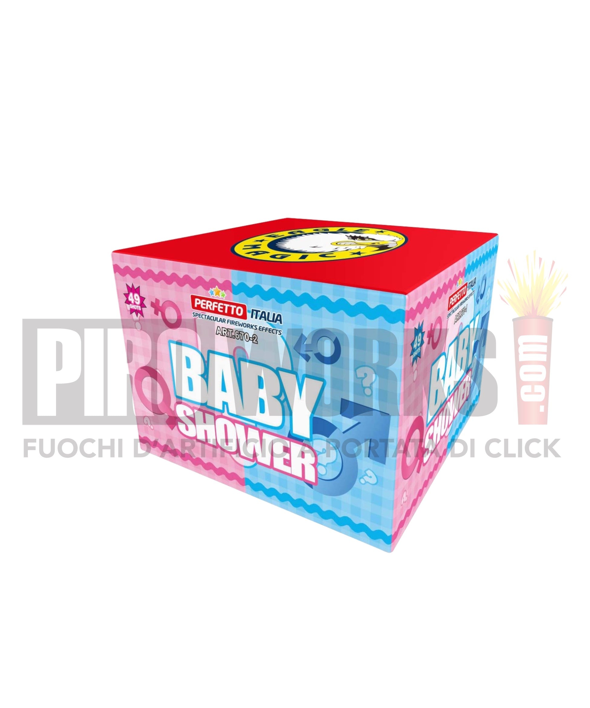 Confezione decorazioni Baby Shower bambino - 49 unità per 16,00 €