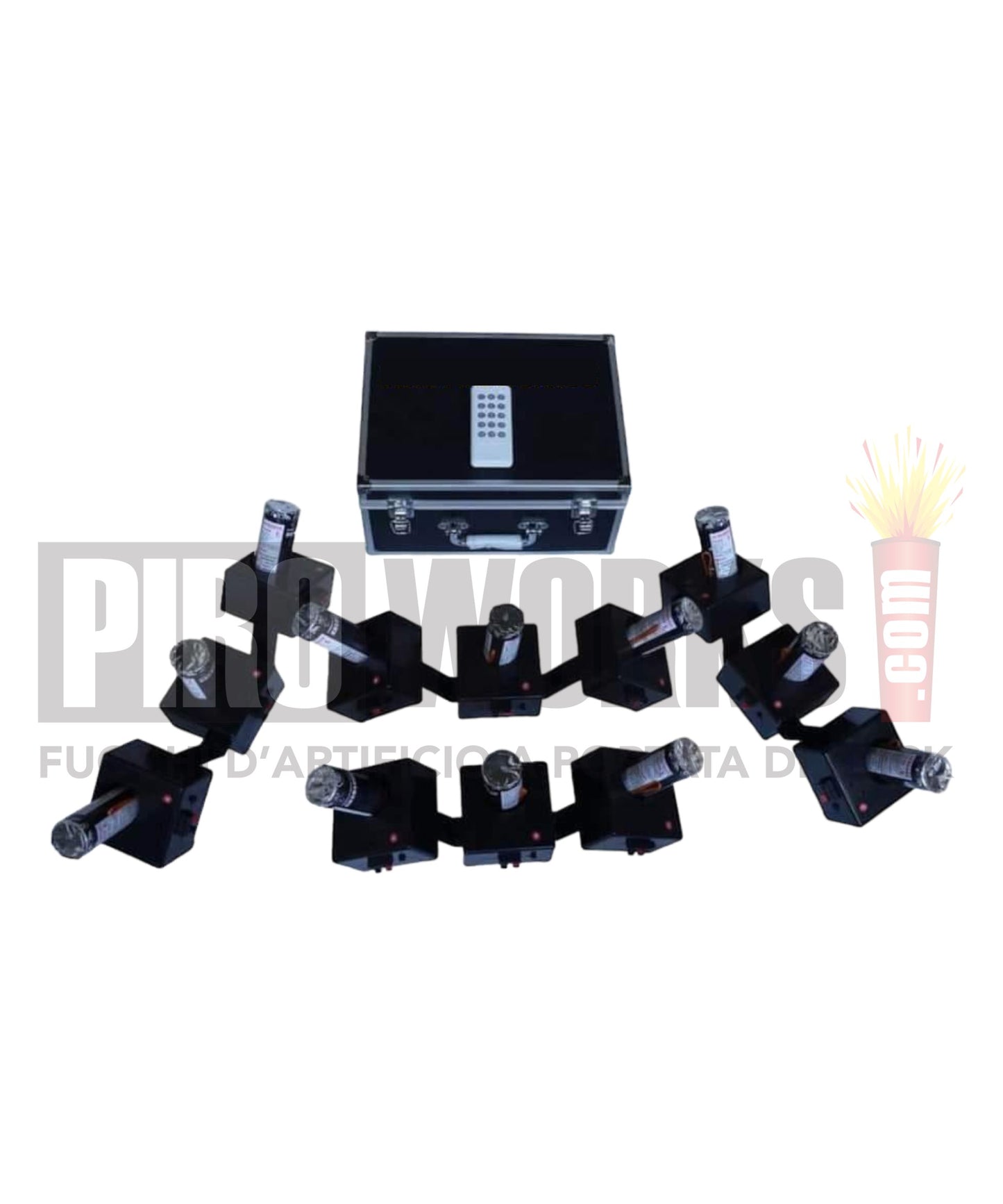 Kit 12 Fountains | Cold Effects | Control units and adapters