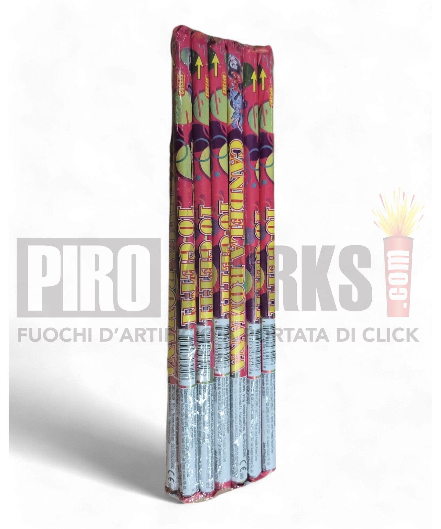 Roman Candle | 10 Jets | 10 pcs 