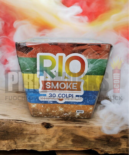 Rio Smoke | 30 Colpi | 30mm | Ventaglio | Fumate Colorate