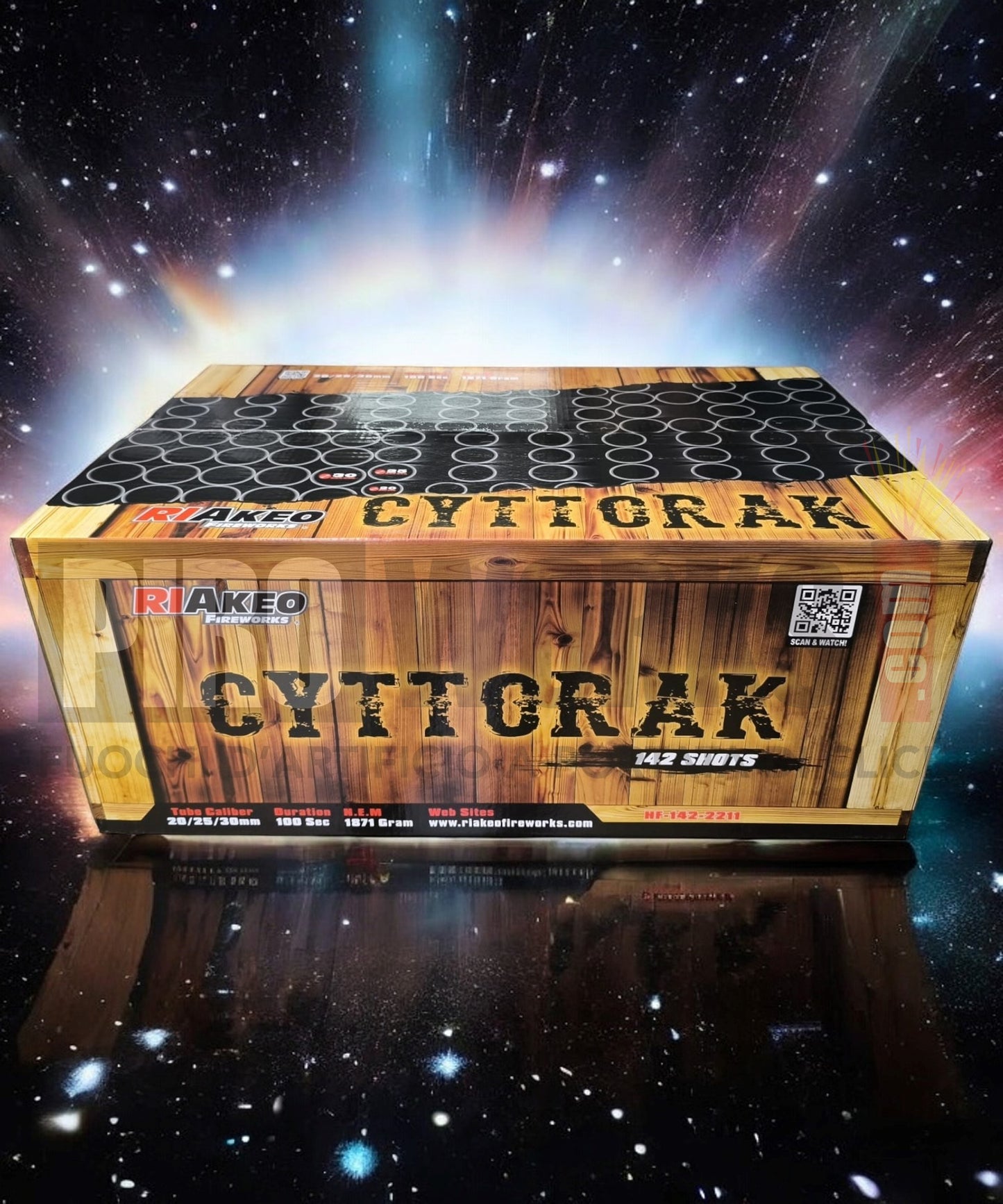 HF-142-2211 | Cyttorak | 142 Colpi | 20mm/25mm/30mm | Riakeo