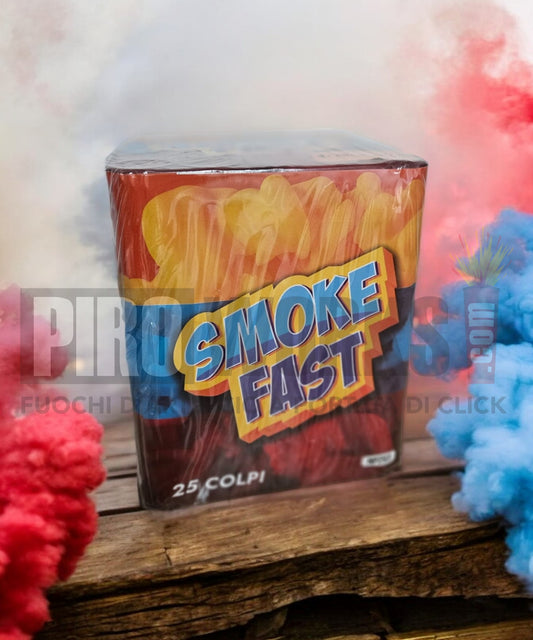 Smoke Crackling 25 Smoke Shots 30mm