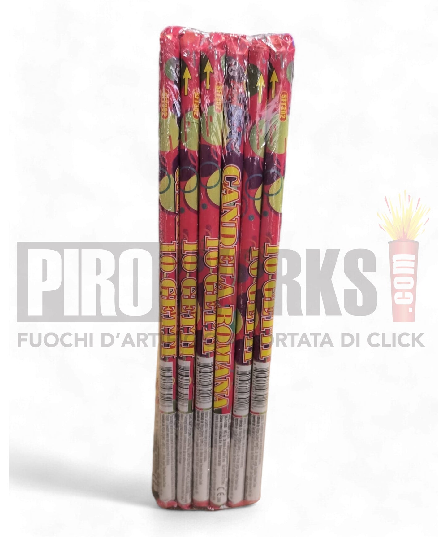 Roman Candle | 10 Jets | 10 pcs 