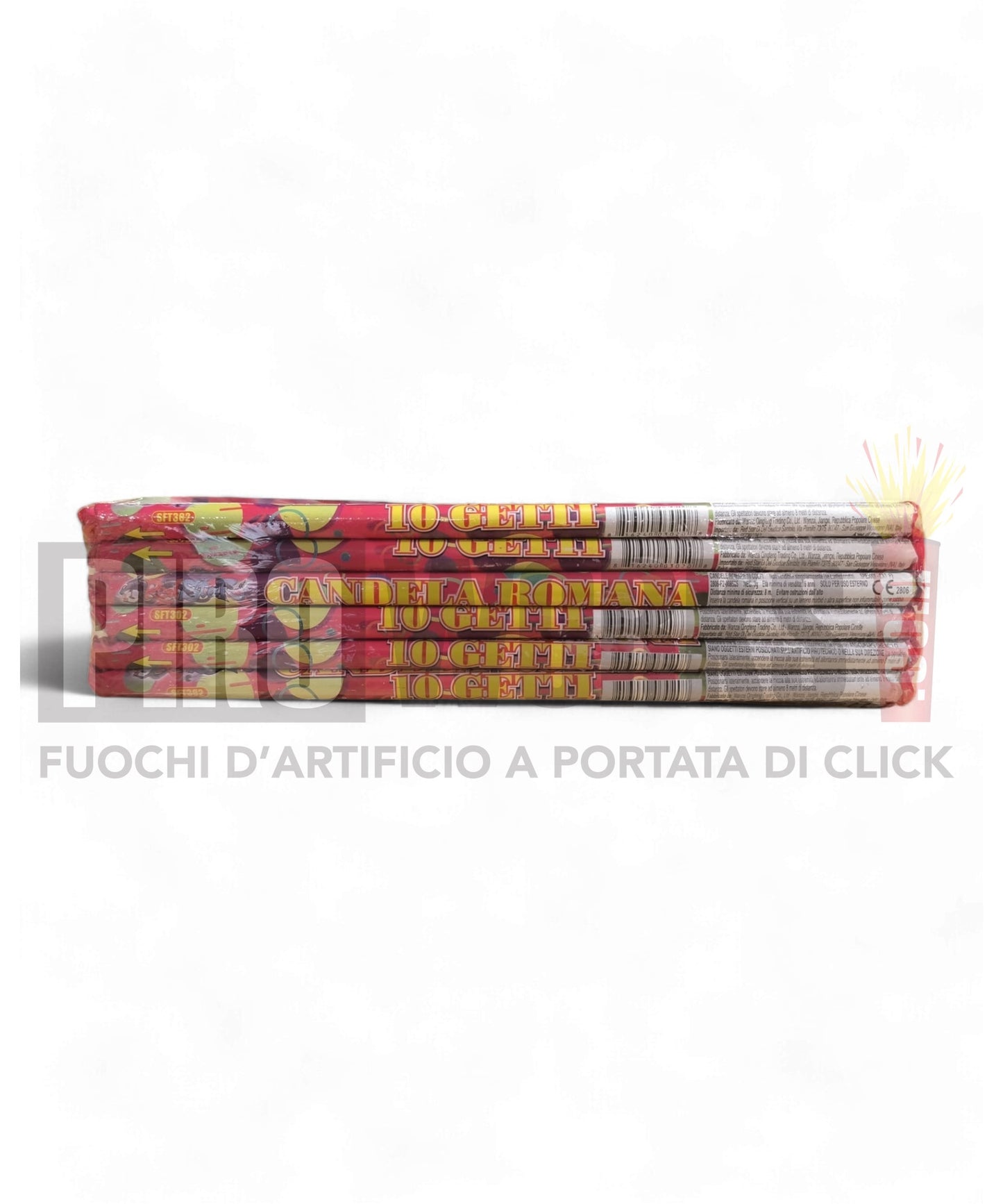 Roman Candle | 10 Jets | 10 pcs 