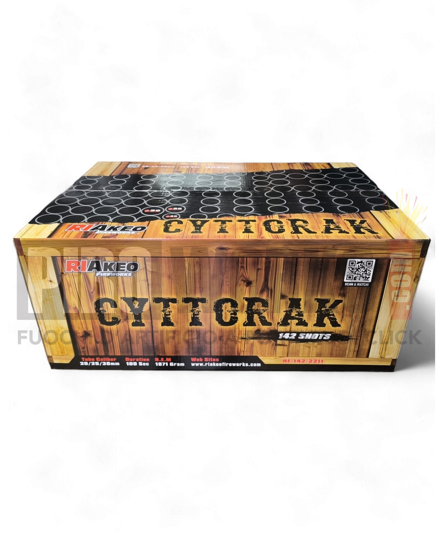 HF-142-2211 | Cyttorak | 142 Colpi | 20mm/25mm/30mm | Riakeo