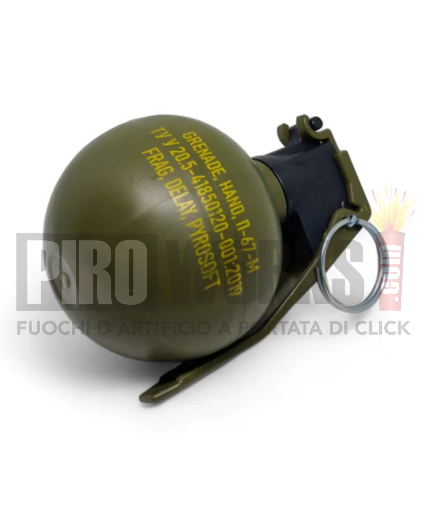 Pyrosoft | Granata a Mano | P-67-M Nato | Airsoft | 1 Pz