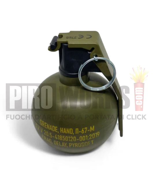 Pyrosoft | Granata a Mano | P-67-M Nato | Airsoft | 1 Pz