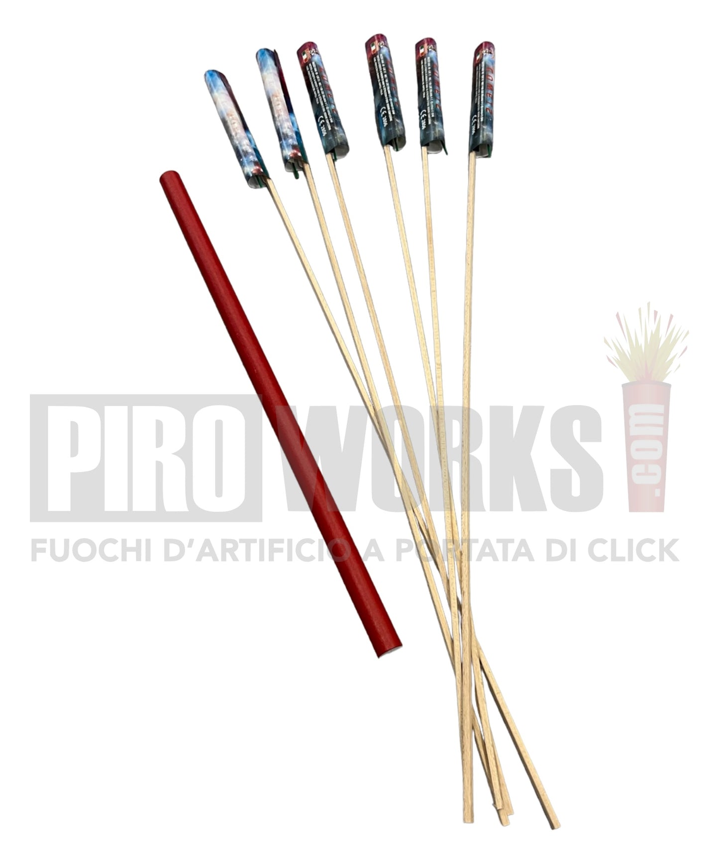 Razzi Manna Comet 2 Fischio e Botto – Piroworks