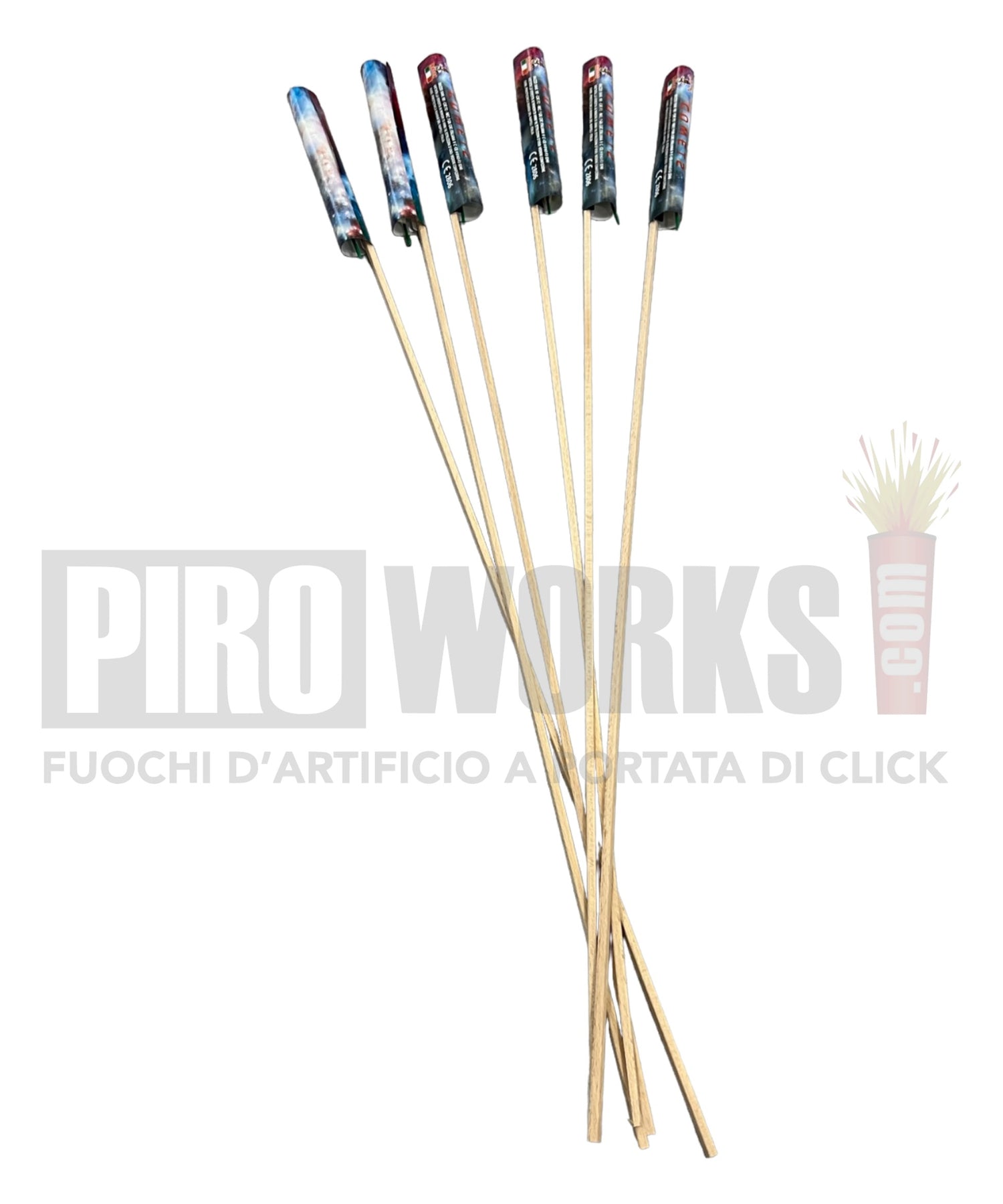 Razzi Manna Comet 2 Fischio e Botto – Piroworks