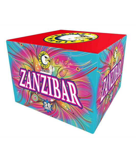 Zanzibar 50 Straight Shots and 25mm Fan 